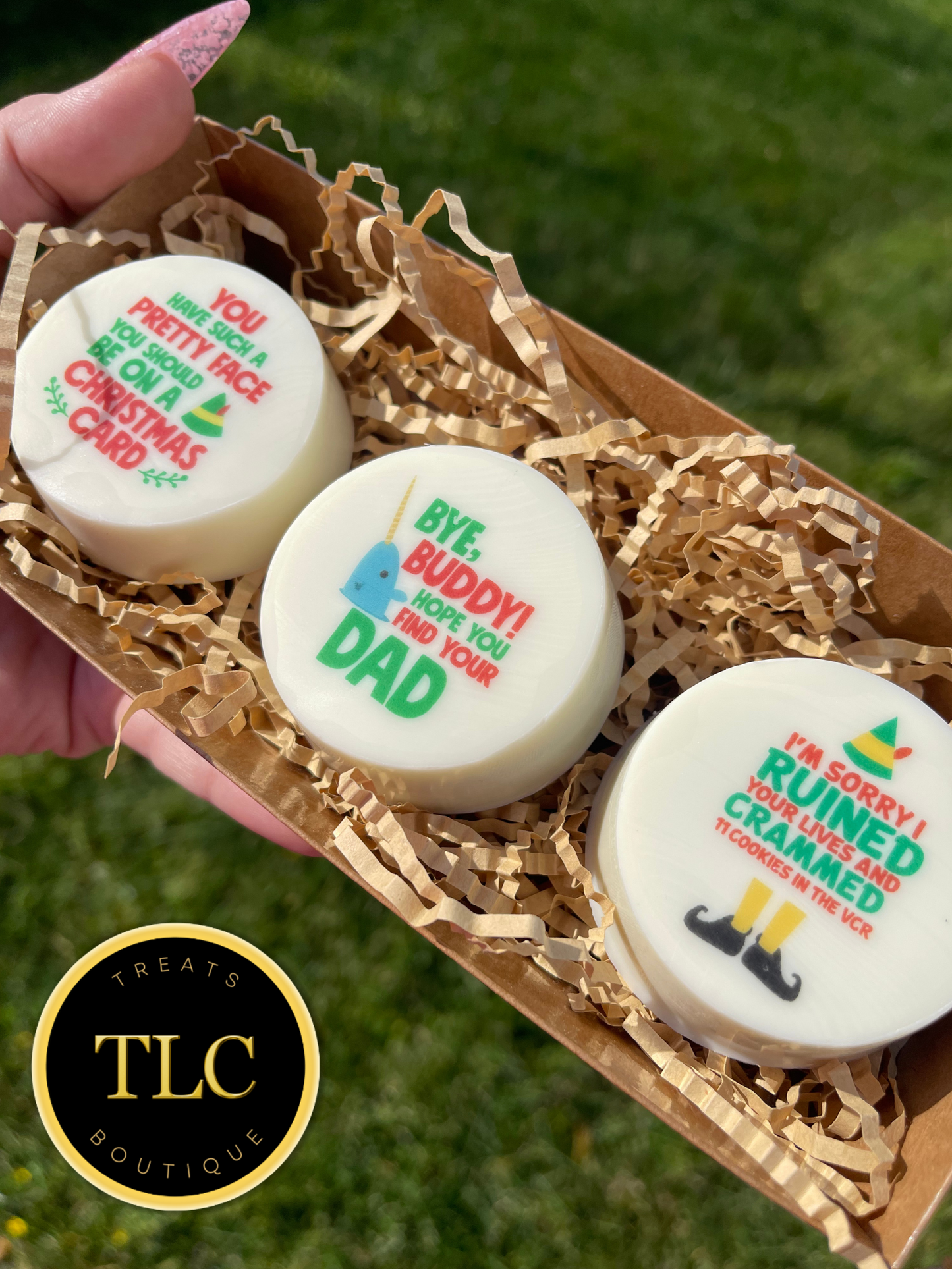 Buddy The Elf - Edible Images, Cupcake Toppers