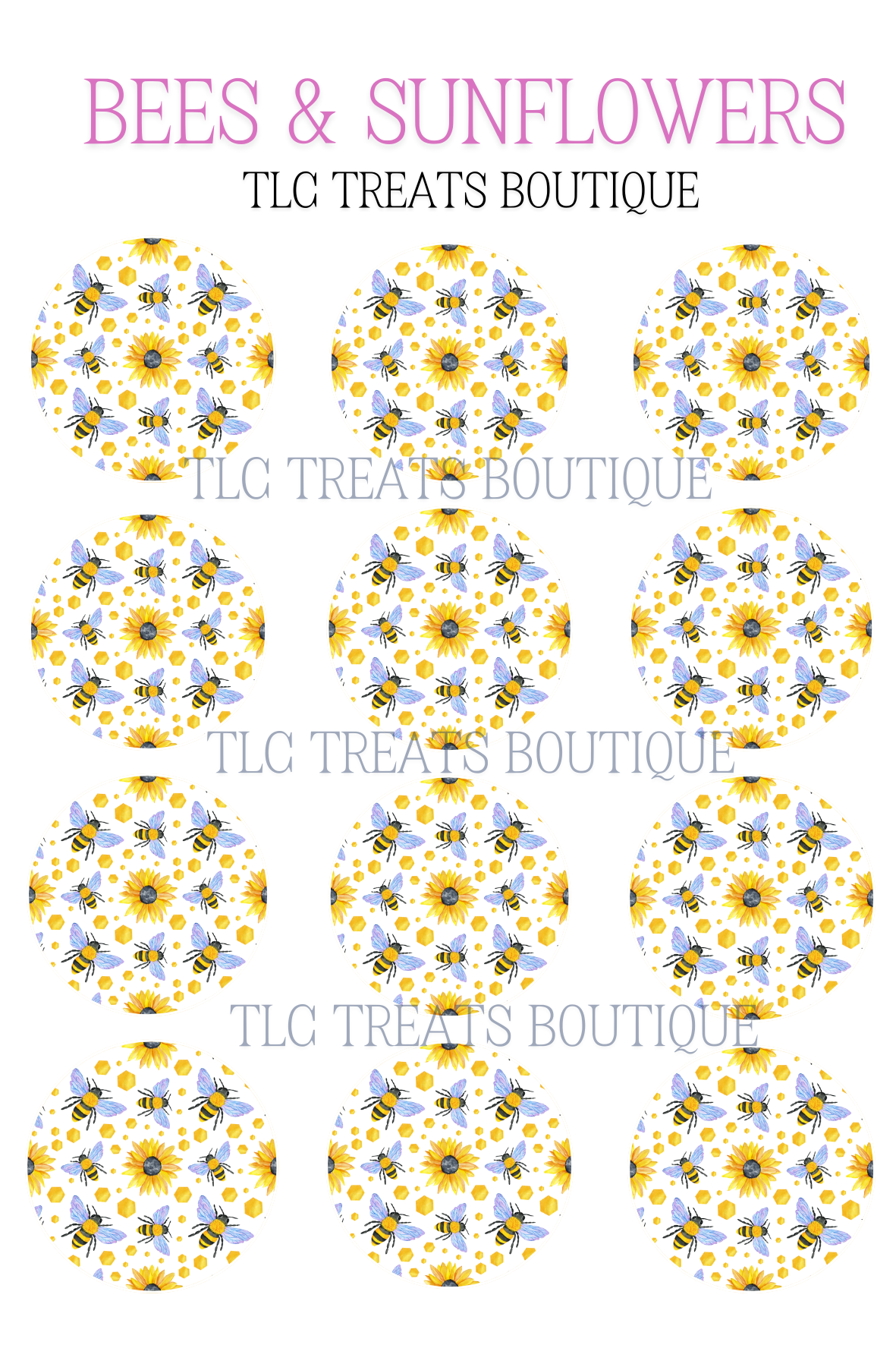 Bees & Sunflowers