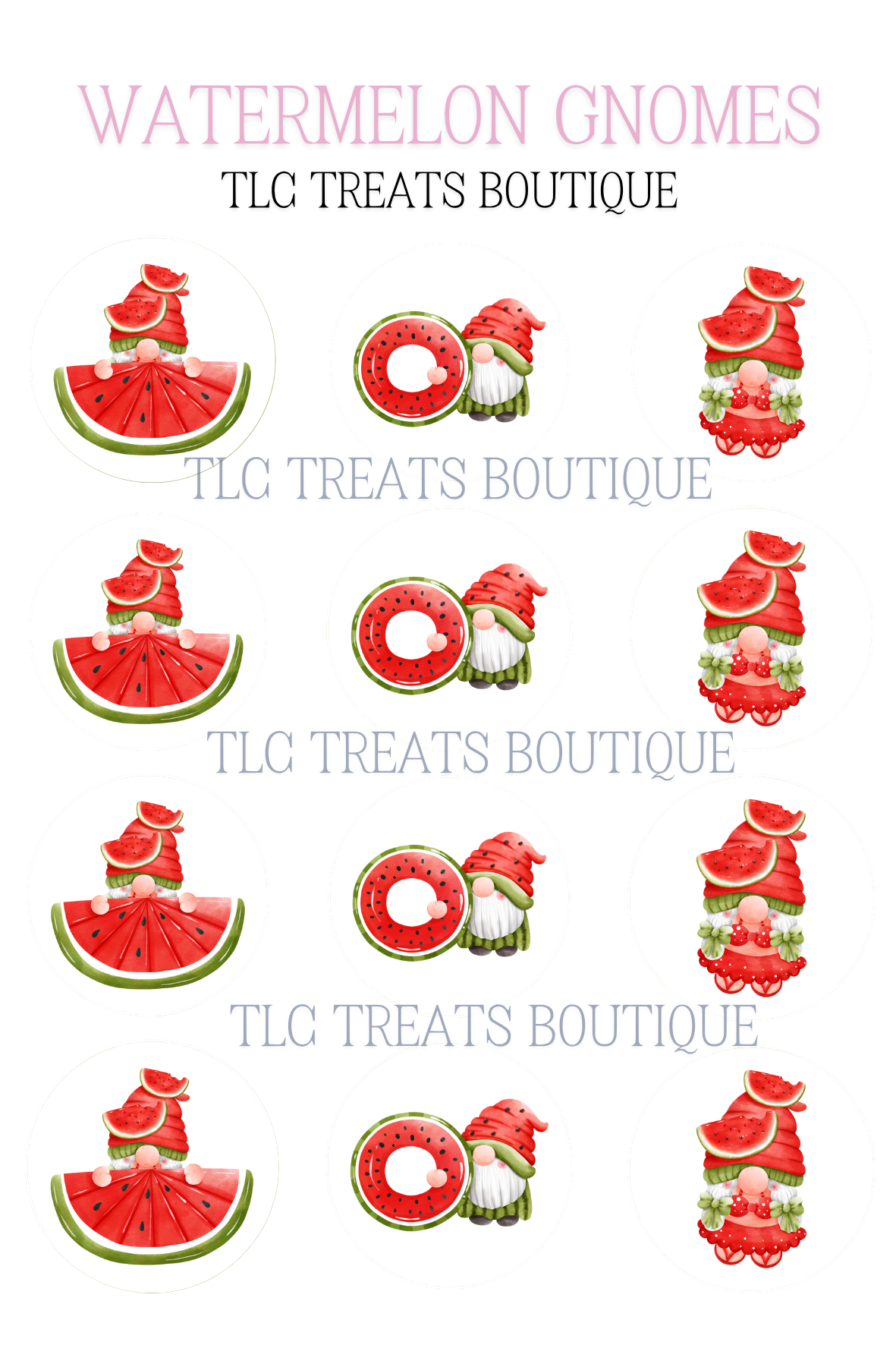 Watermelon Gnomes