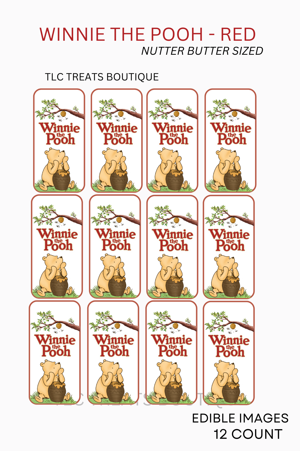 Winnie the pooh - Red