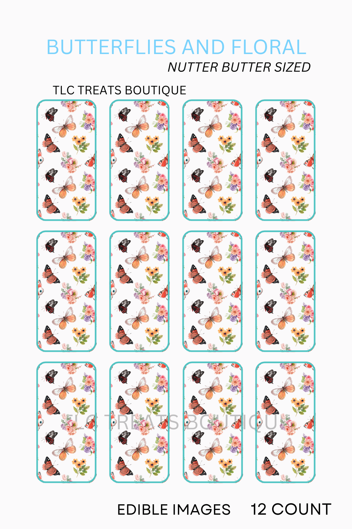 Butterflies and floral