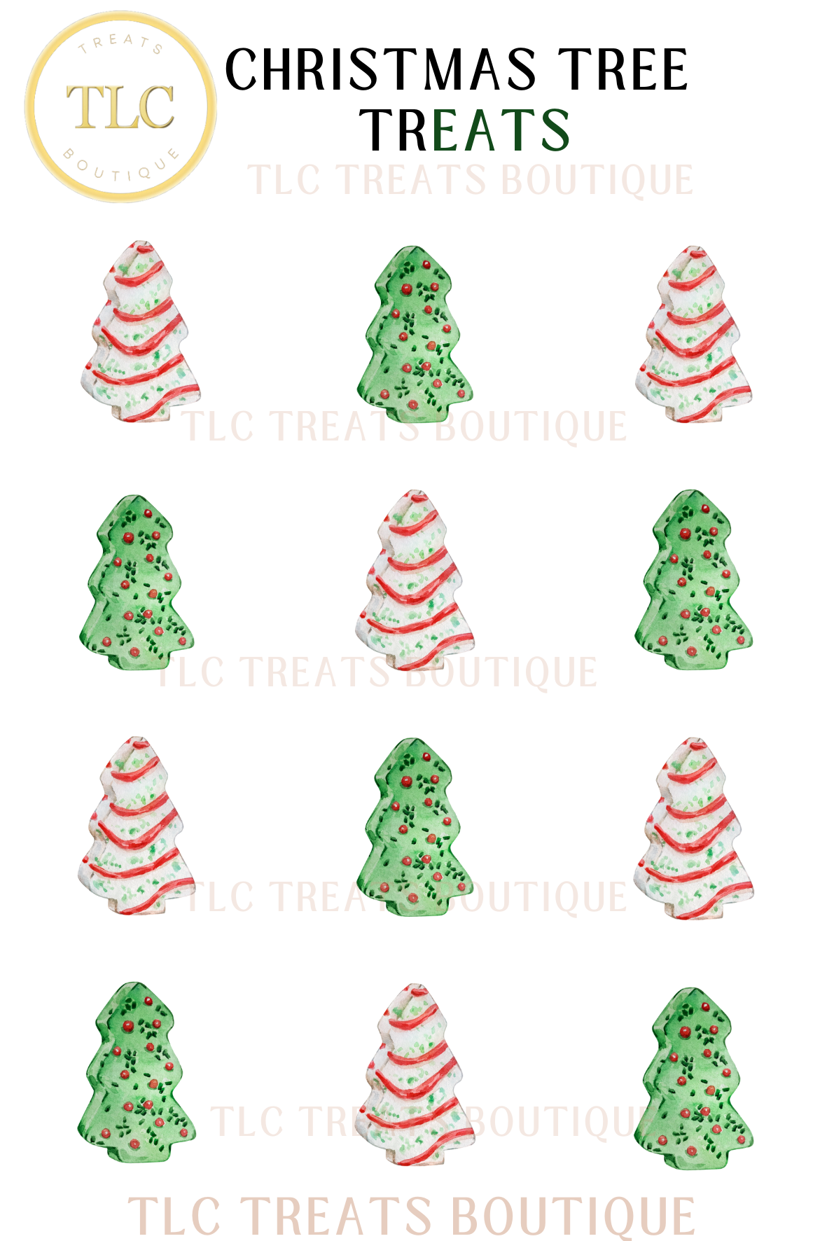 Christmas Tree Treats