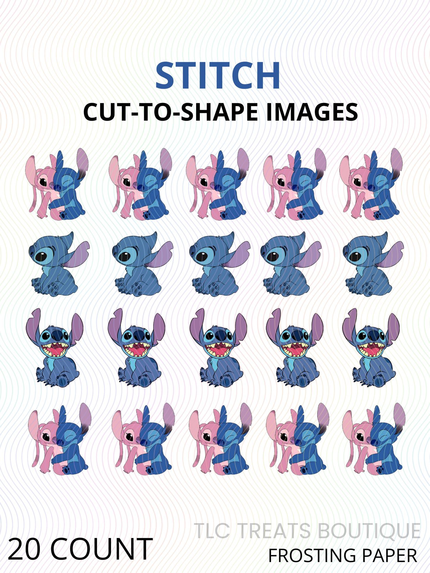 Cut-to-shape Stitch