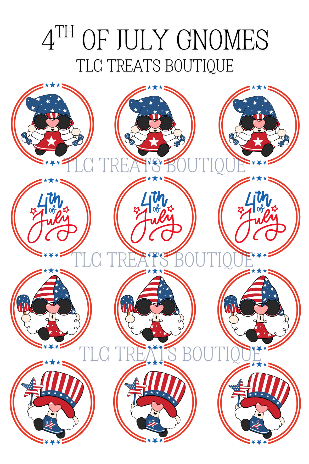 4th of July Gnomes