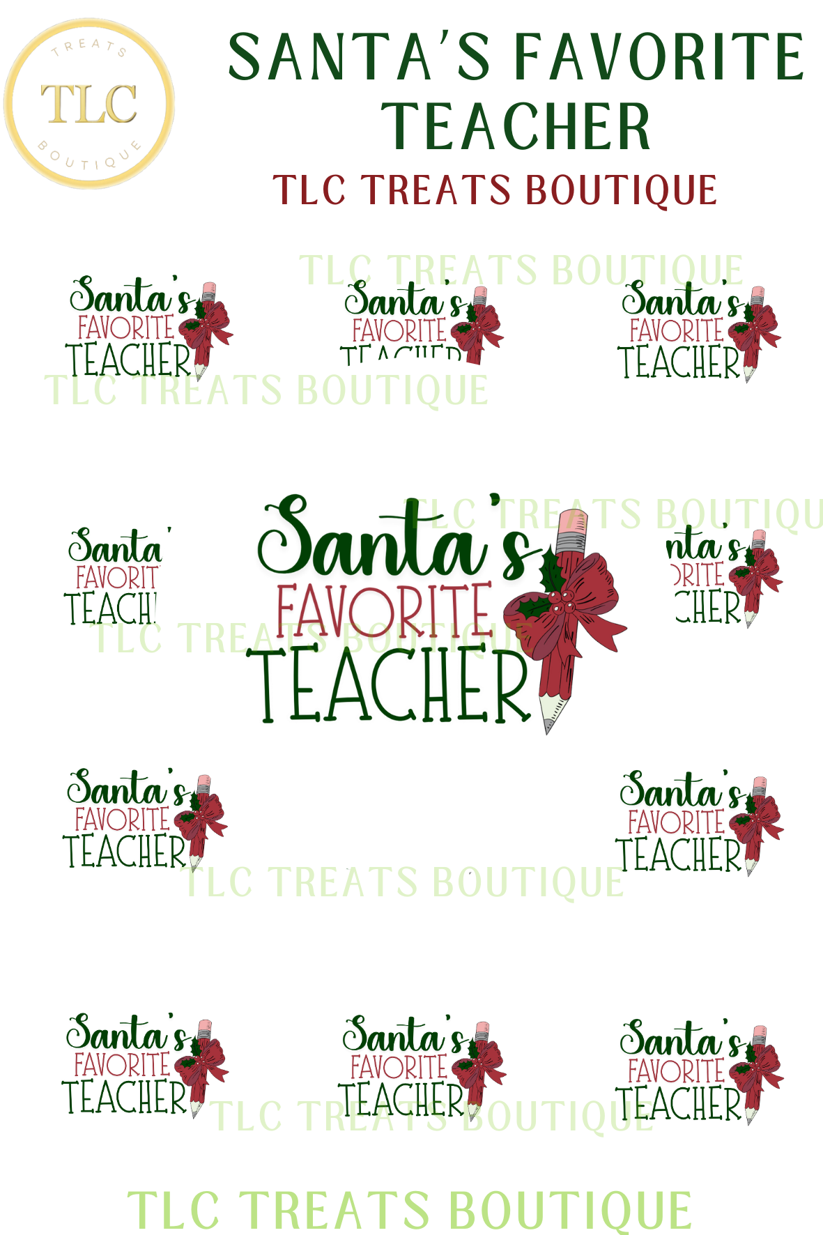 Santa's Favorite Teacher