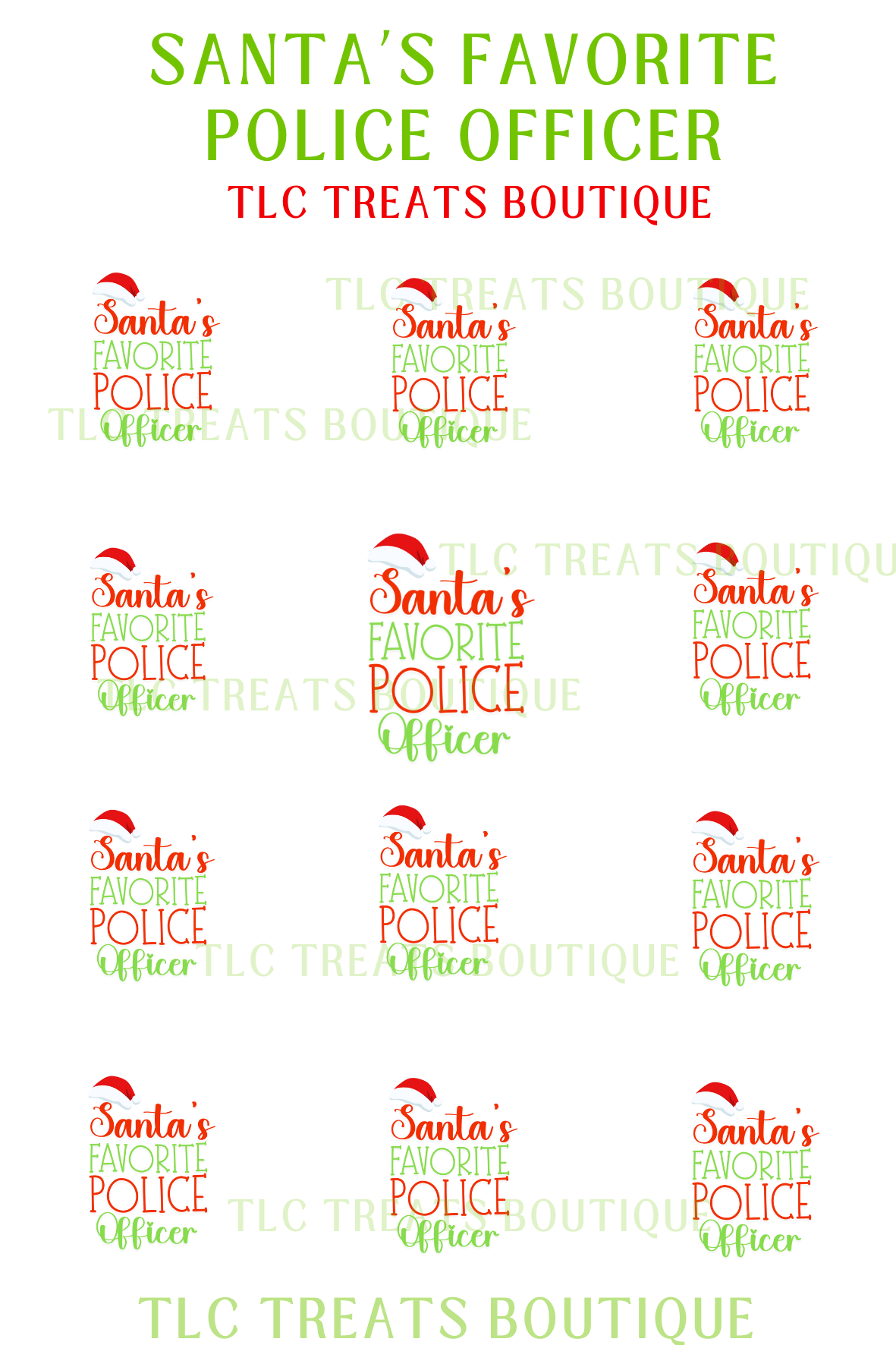 Santa's favorite Police Officer