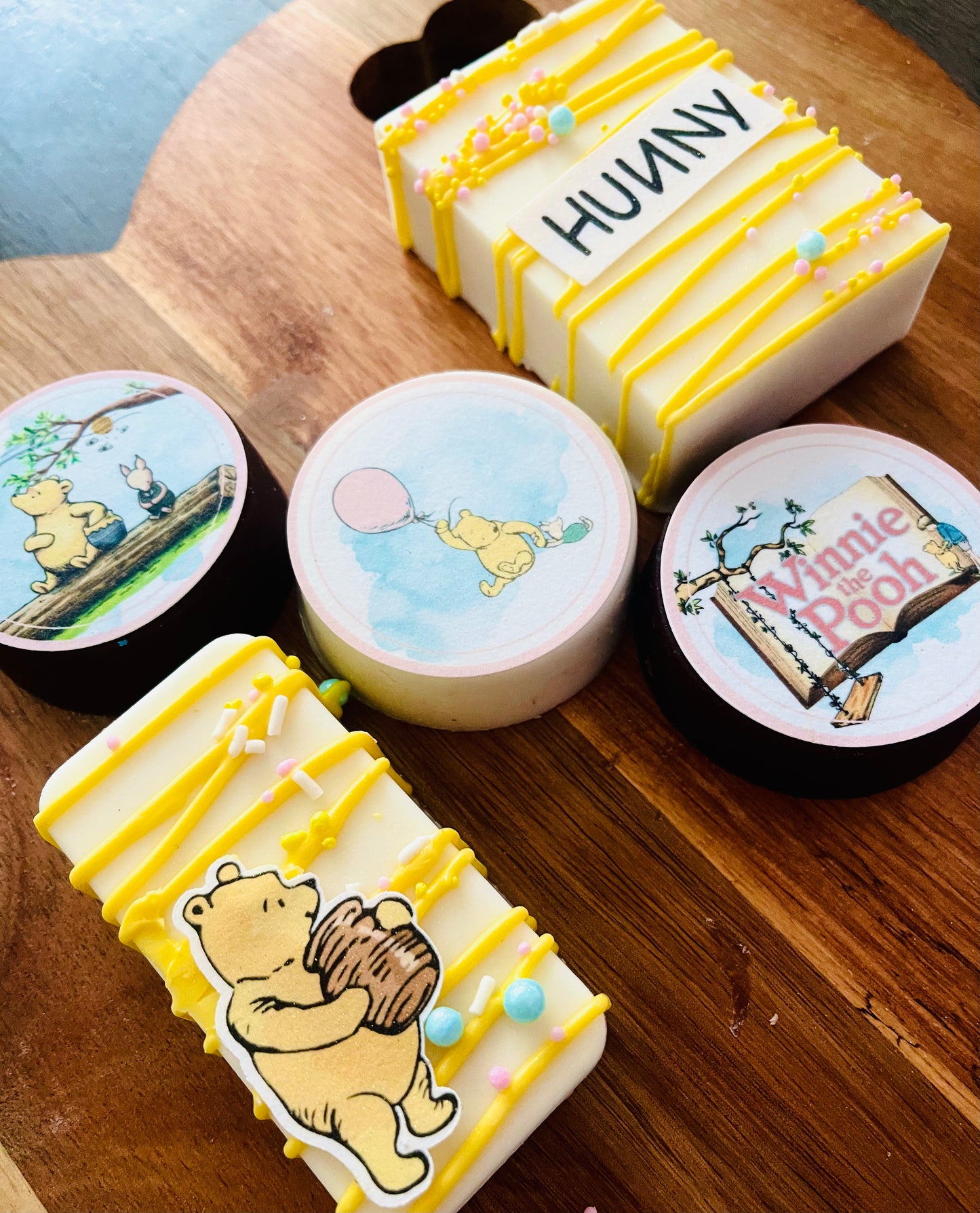 "Hunny" cut-outs