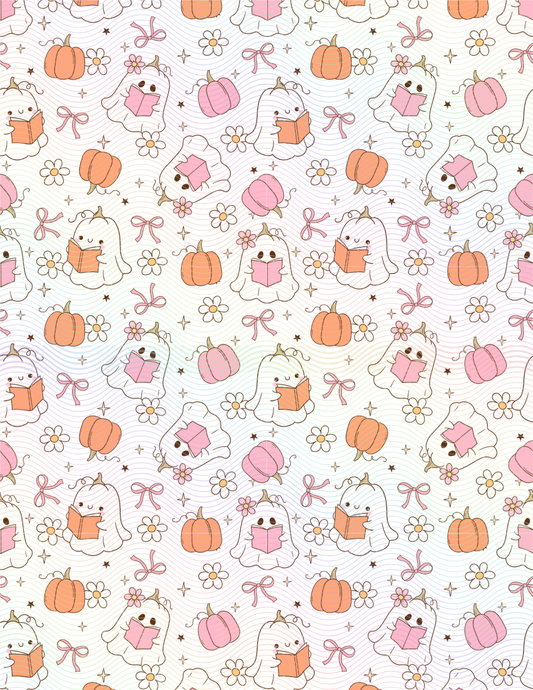 Girly Ghosts Full Transfer Sheet