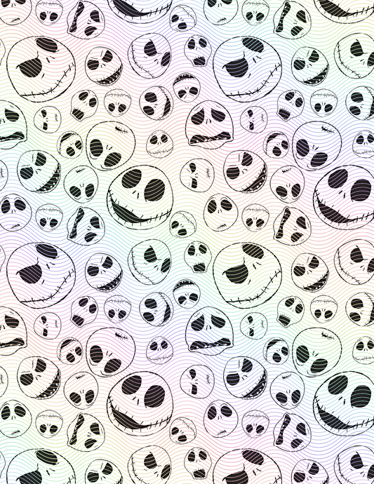 Jack Skellington Full Transfer Sheet
