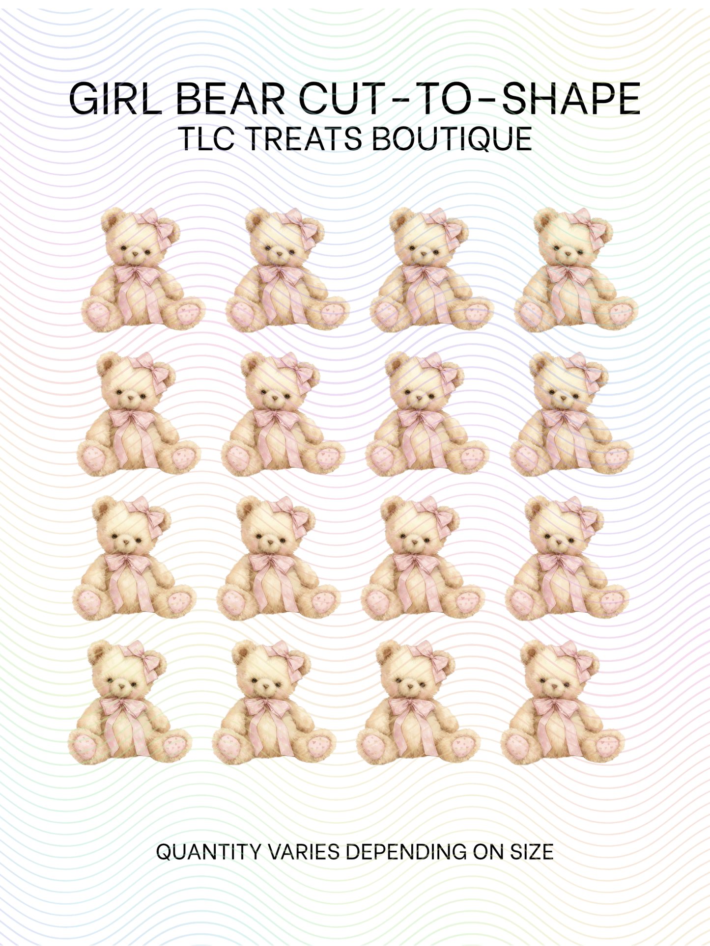 Girl Bear (Cut-outs)