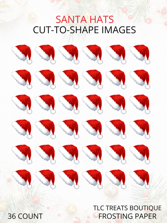 Santa Hats Cut-to-shape