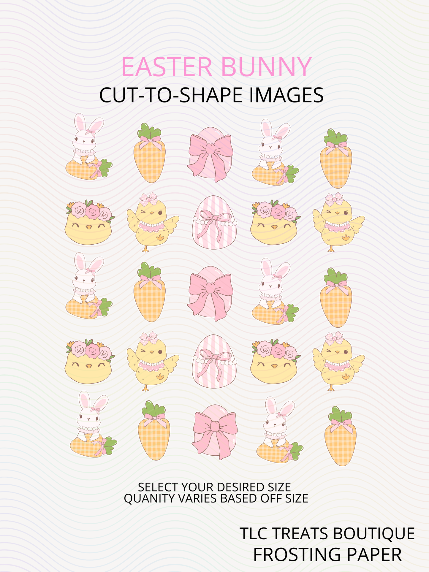 Easter Bunny set (Cut-outs)
