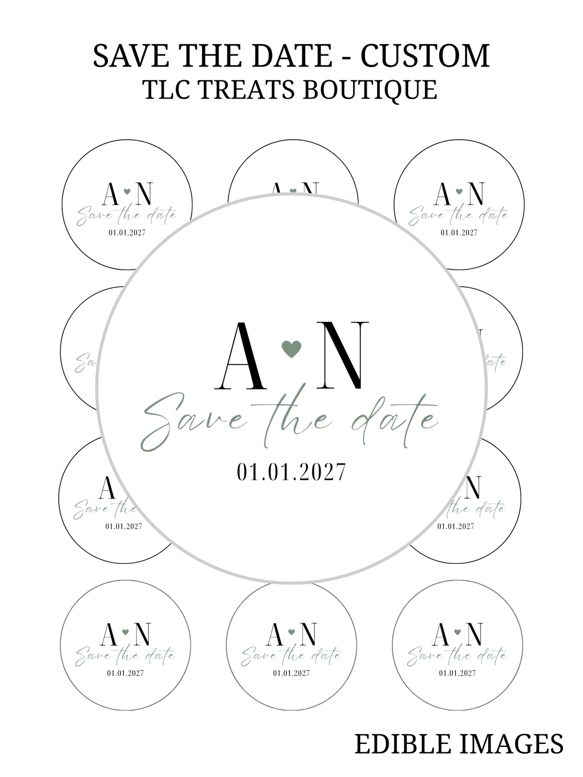 Save the date - Custom
