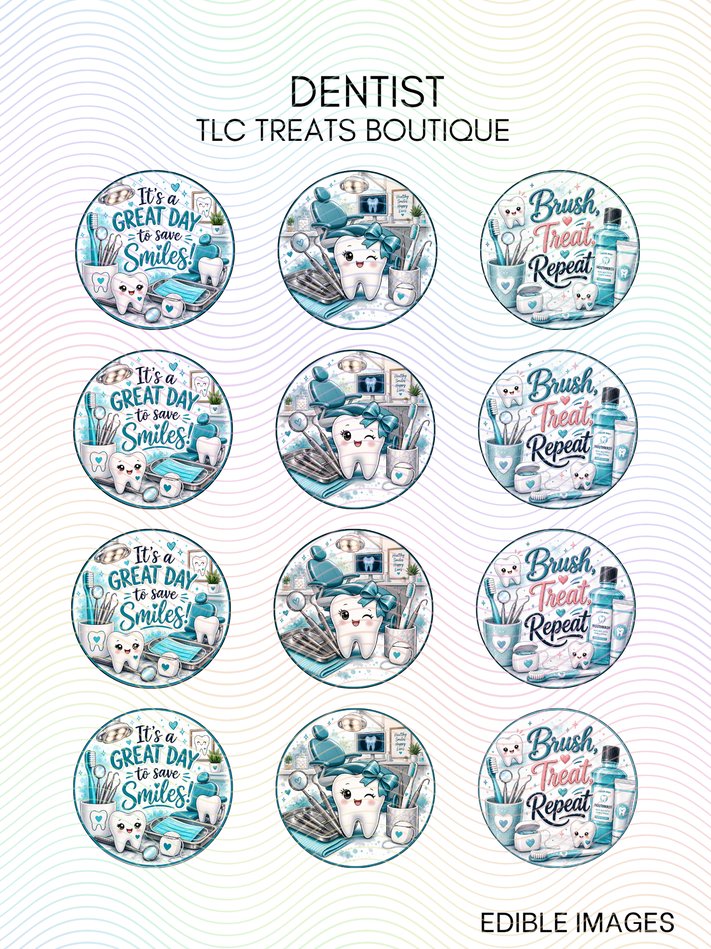 Dentist - Edible Images