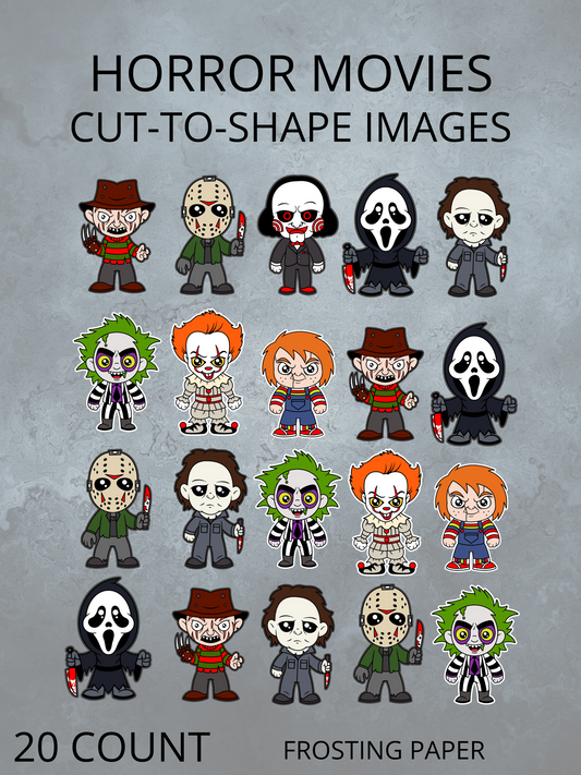 Cut-to-shape Horror Movies characters