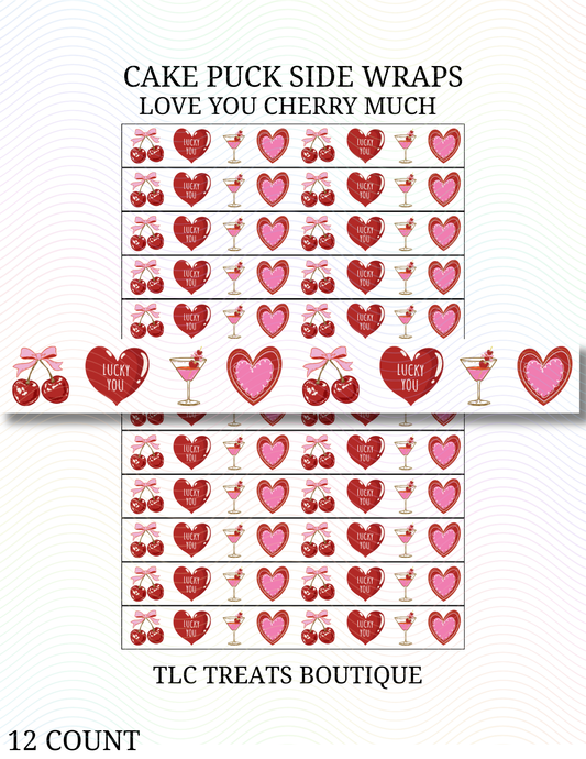 I love you cherry Much - Side Wraps