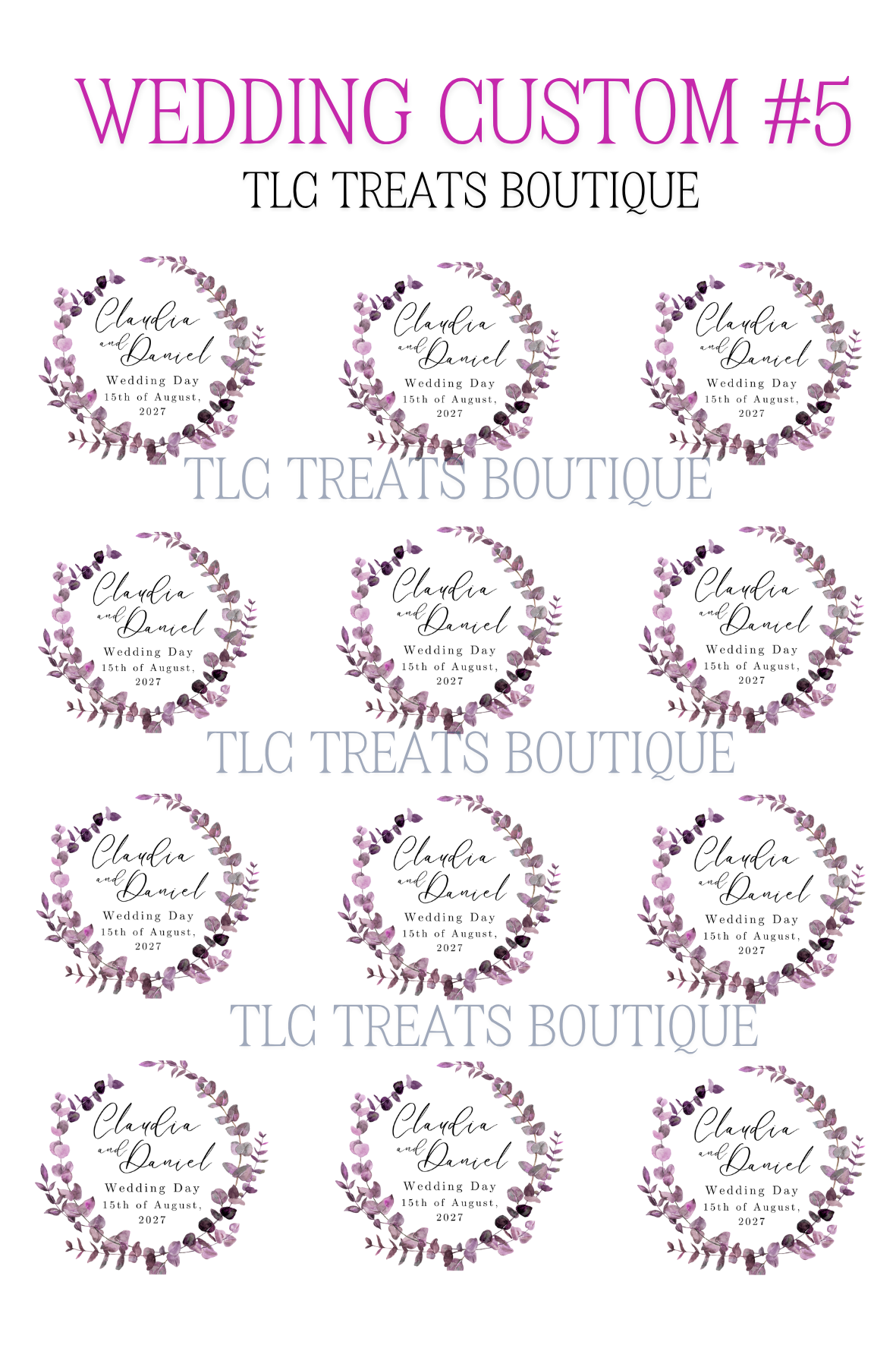 Custom Wedding #5