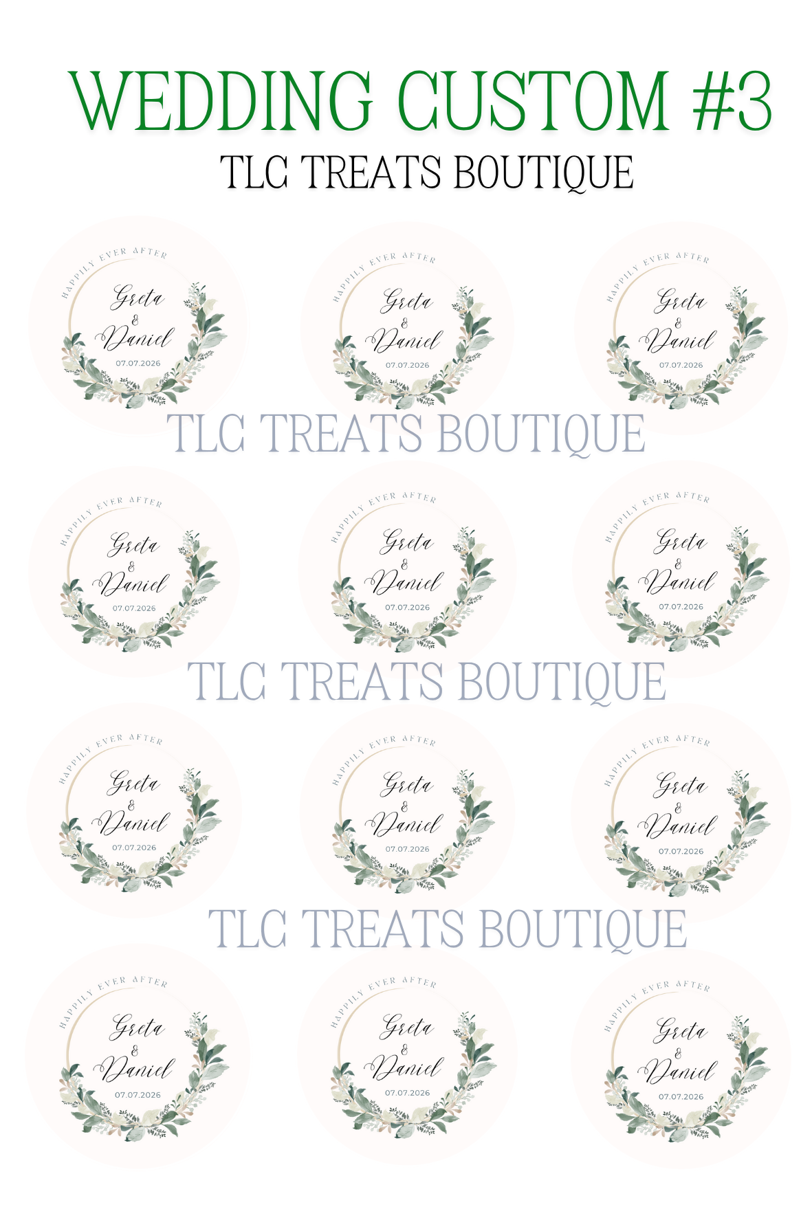 Custom Wedding #3