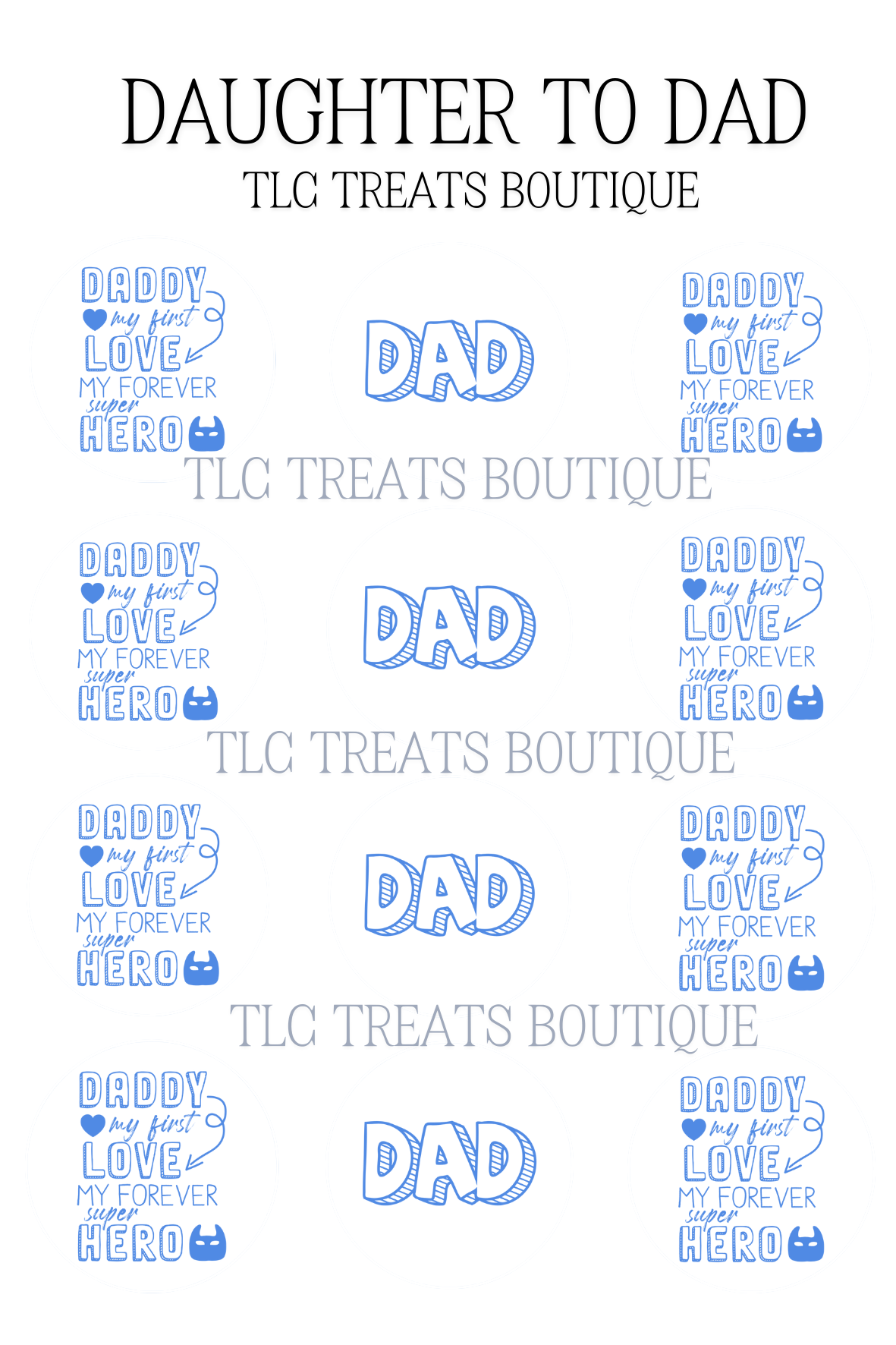 Daughter to Dad