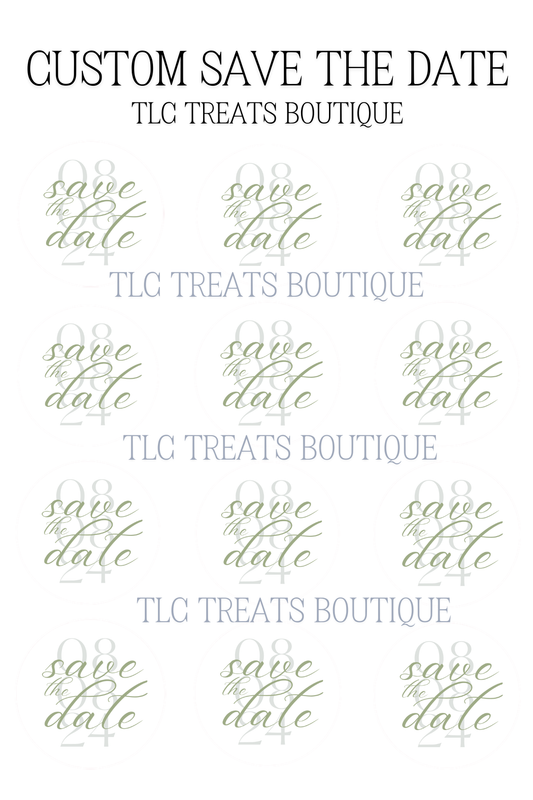 Custom Save The Date