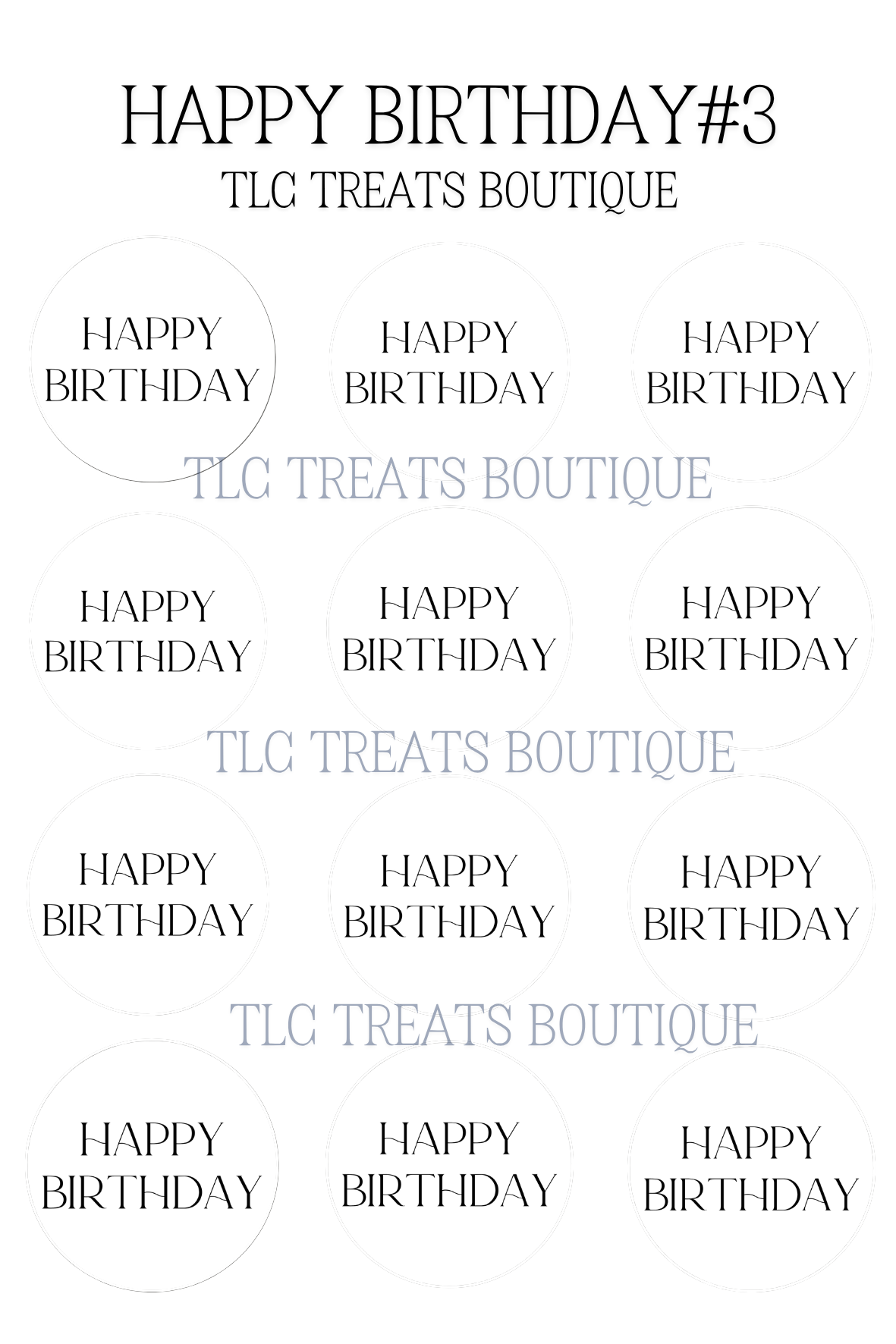 Happy Birthday #3