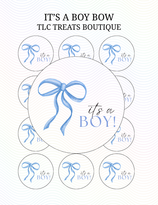 It's a Boy - Bow