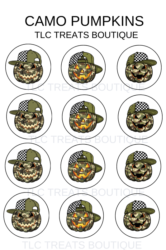 Camo Pumpkins