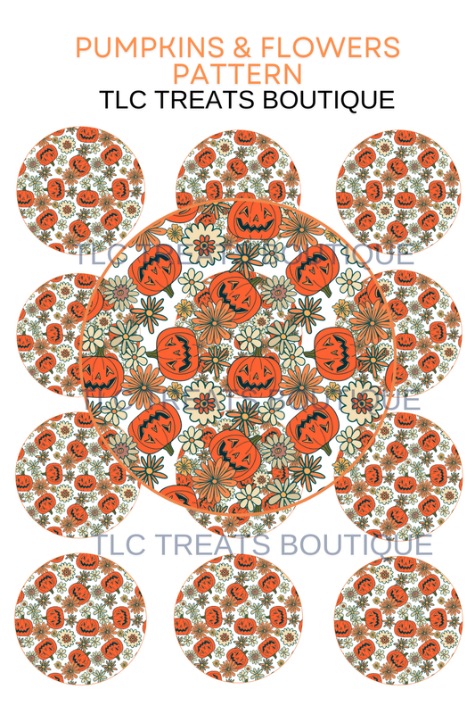 Pumpkins & Flowers