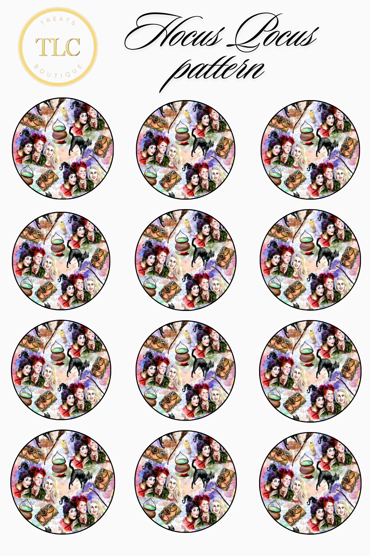 Hocus Pocus Pattern