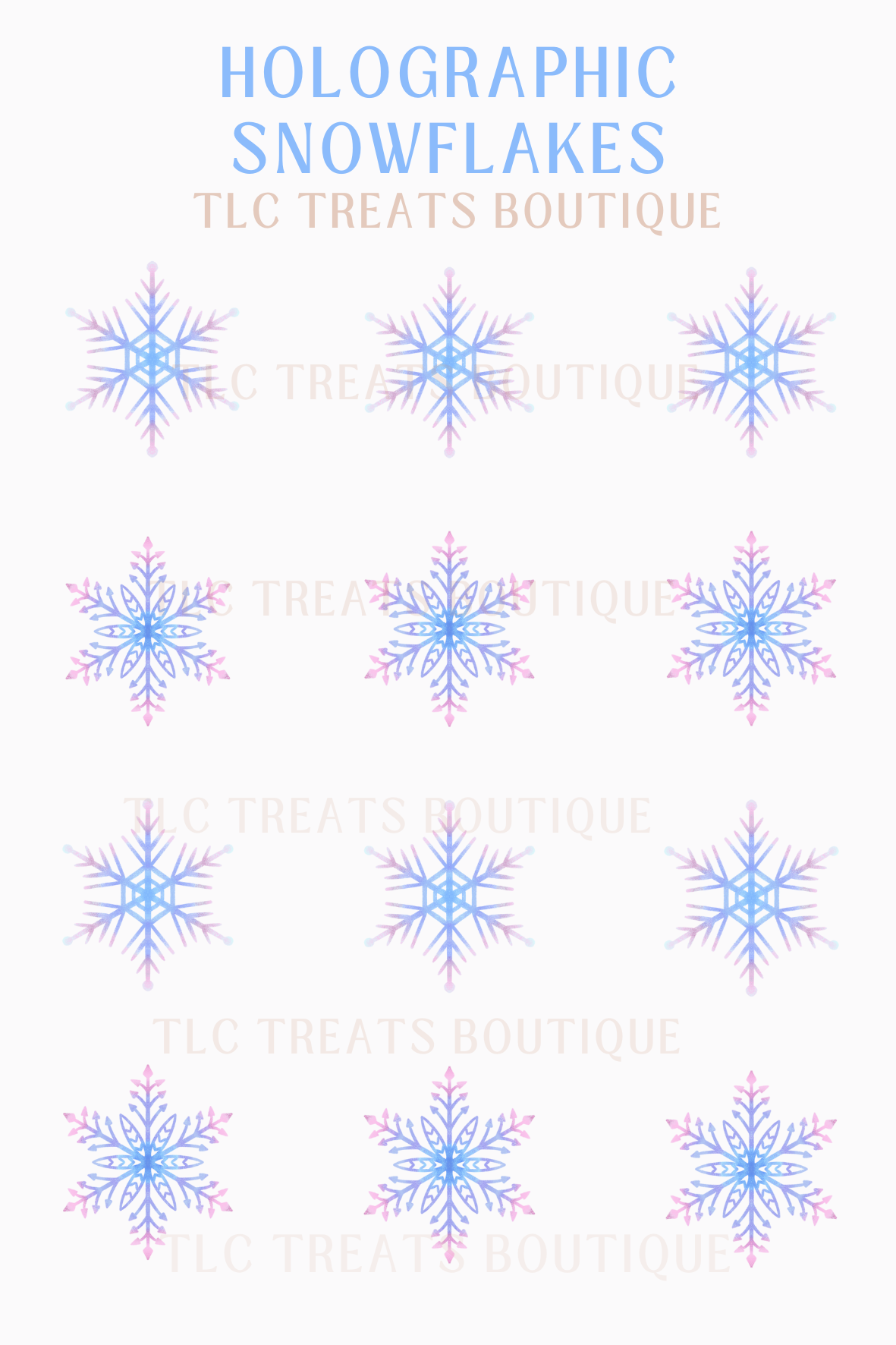 Holographic Snowflakes