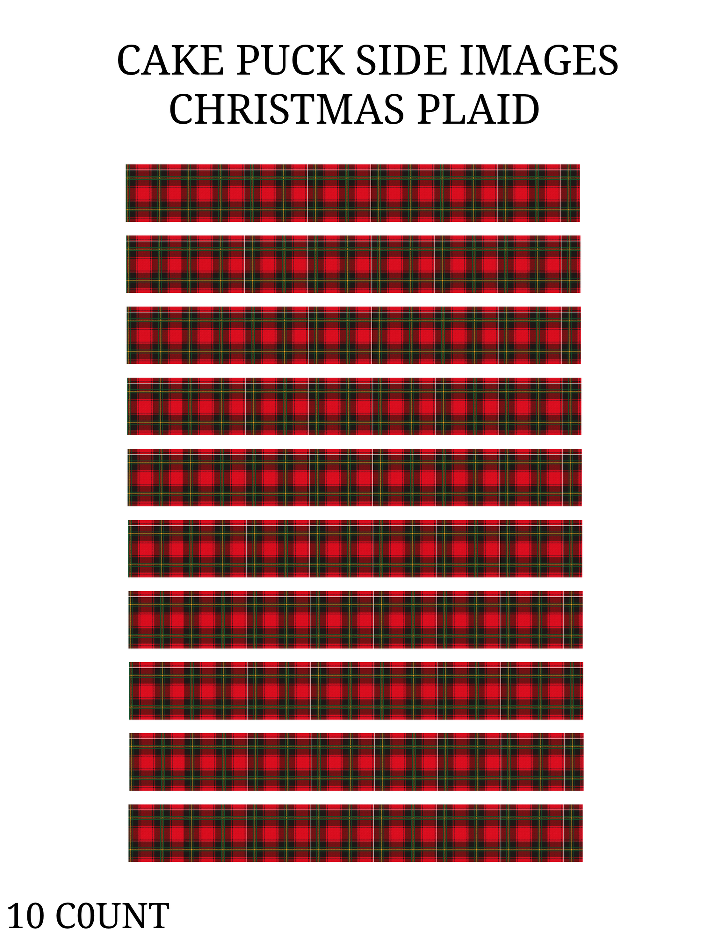 Christmas plaid