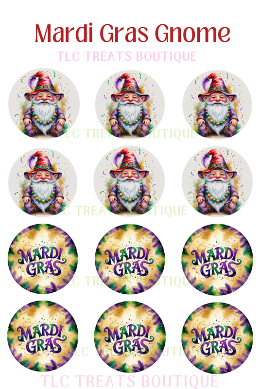 Mardi Gras Gnome