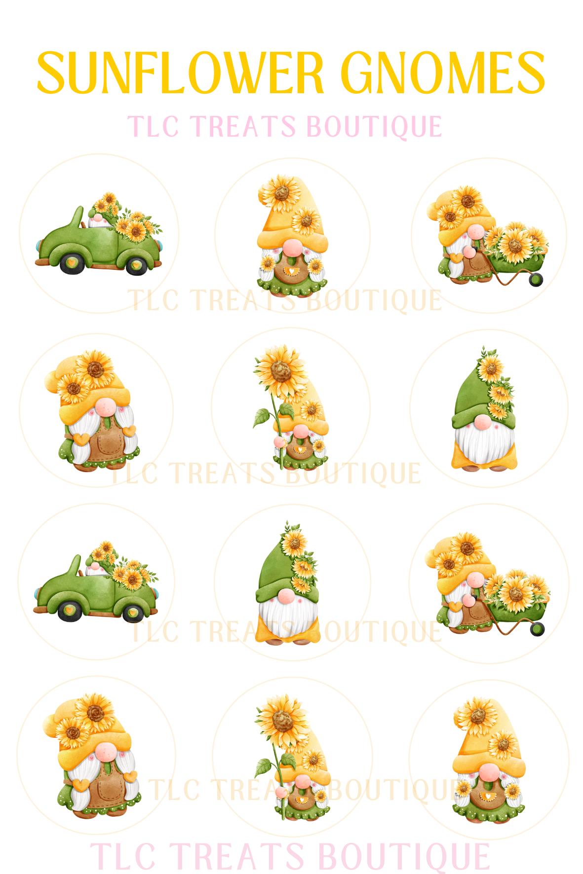 Sunflower Gnomes