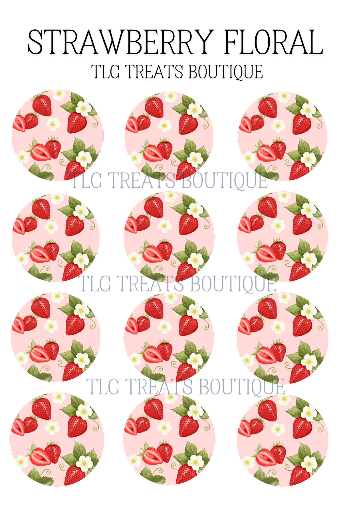 Strawberry Pattern