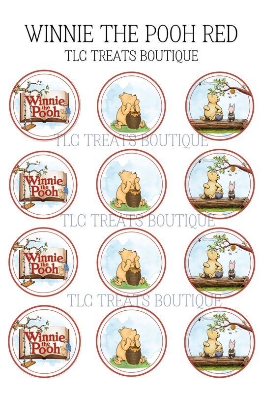 Winnie the pooh red