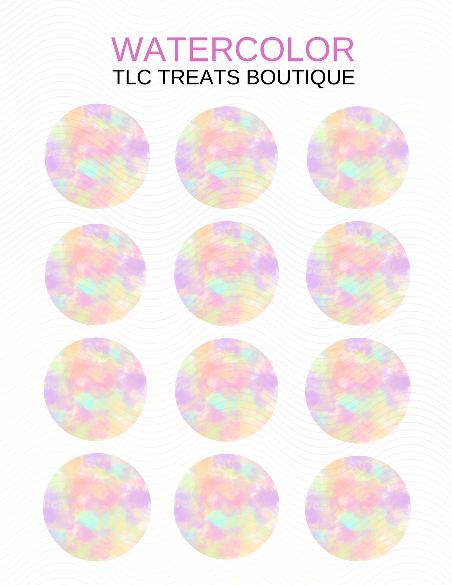 Watercolor Pattern