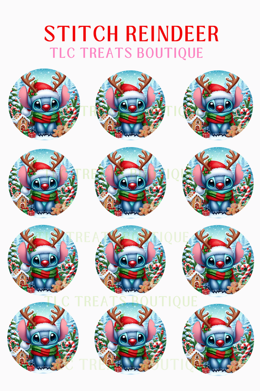 Stitch Reindeer
