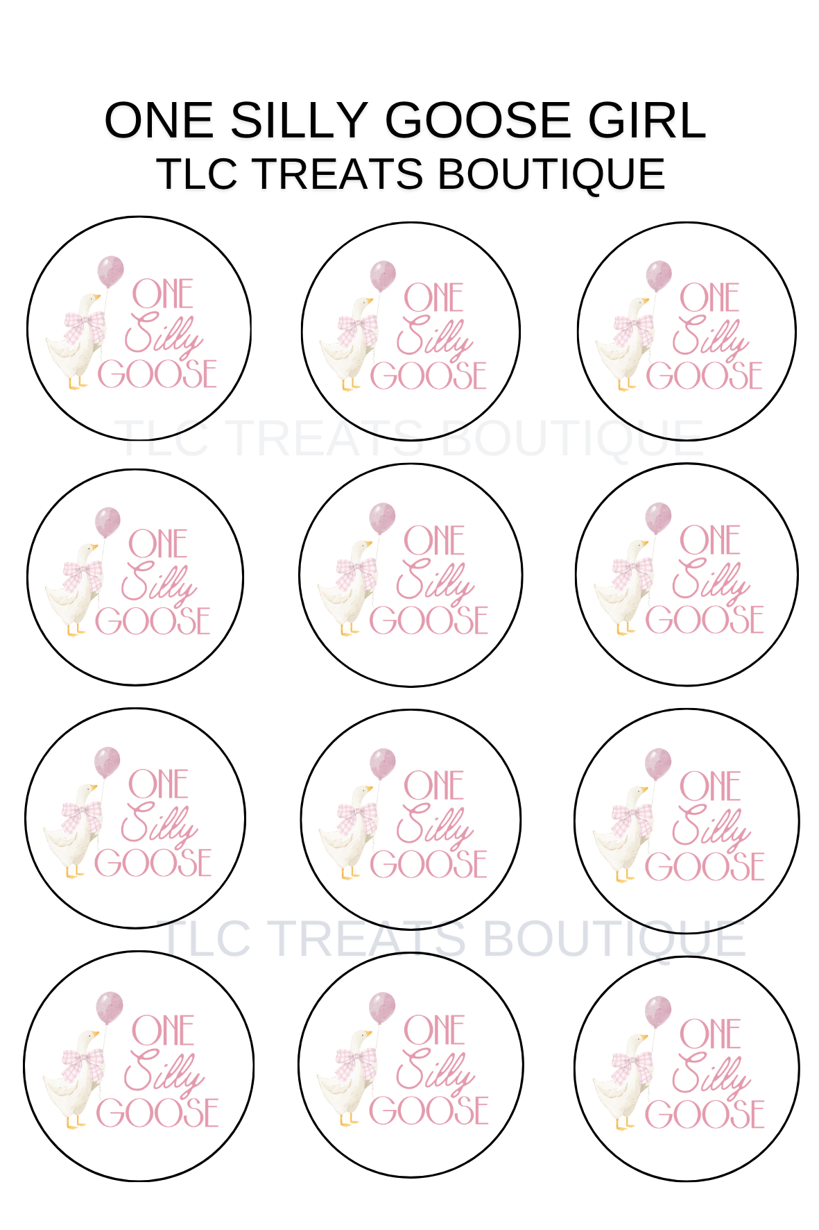 One silly goose girl