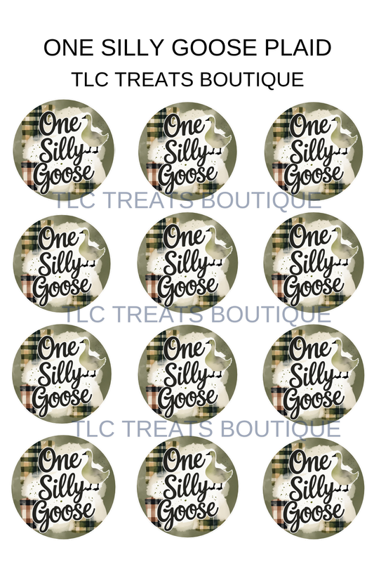 One silly goose - PLAID