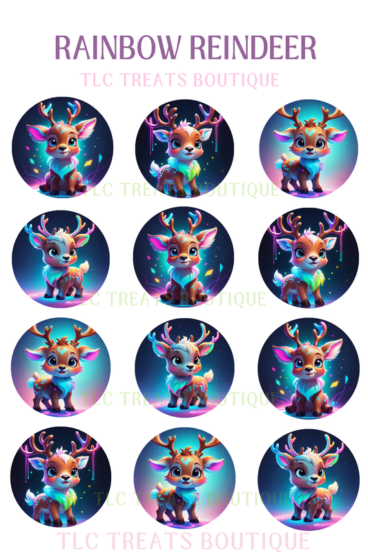 Rainbow Reindeer