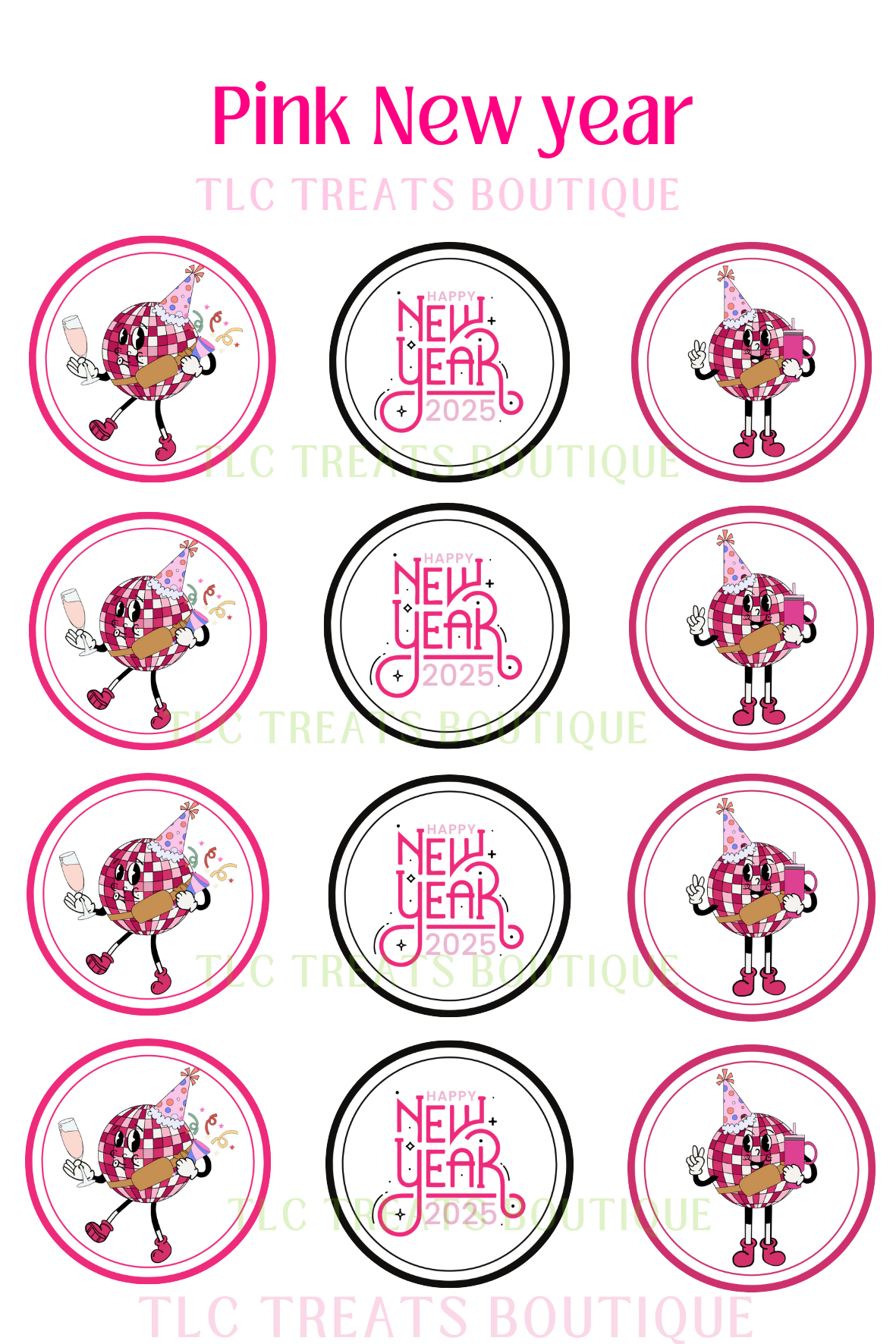 Pink New Year