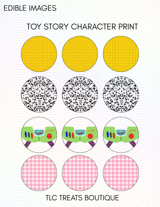 Toy Story Character Print - Edible Images