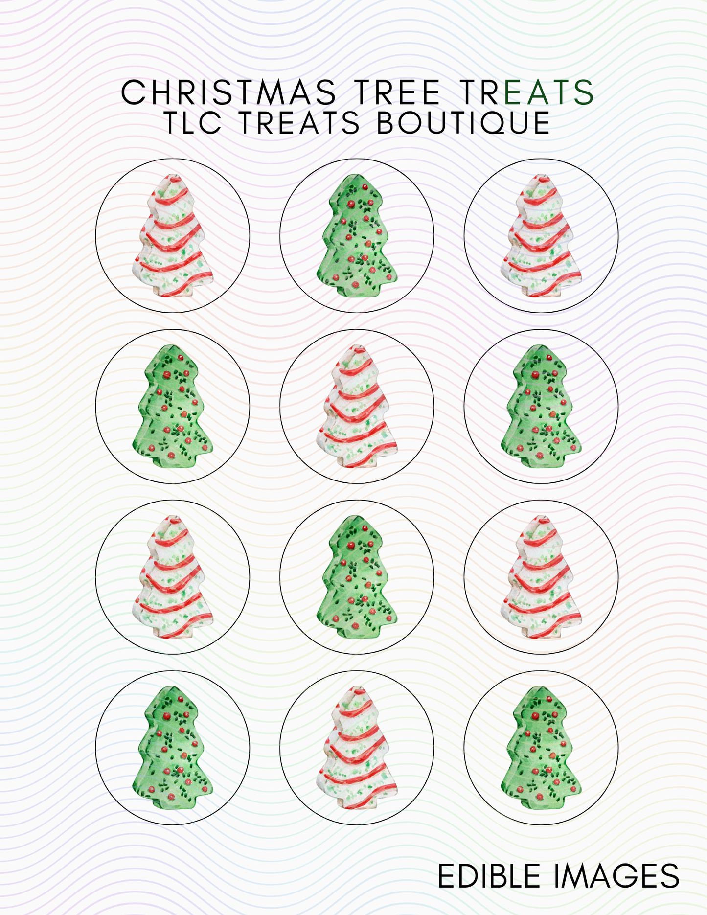 Christmas Tree Treats
