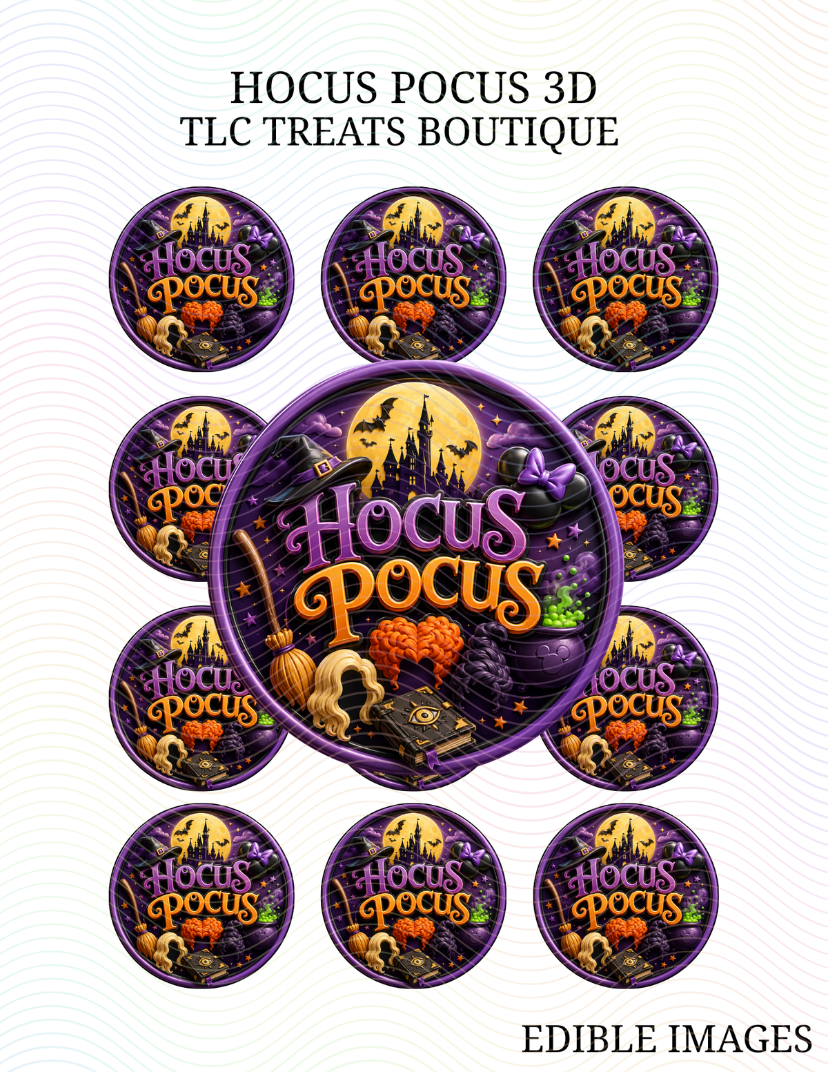 Hocus Pocus 3D - Edible Images
