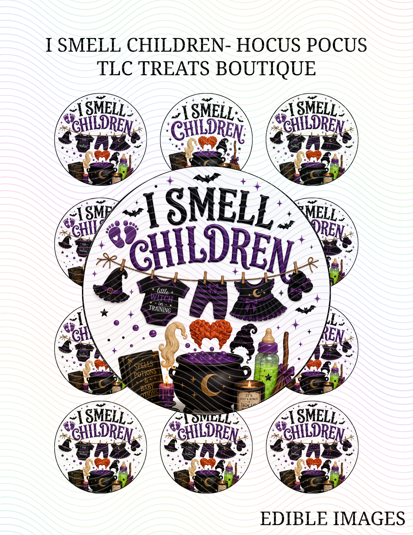 I Smell Children- Edible Images