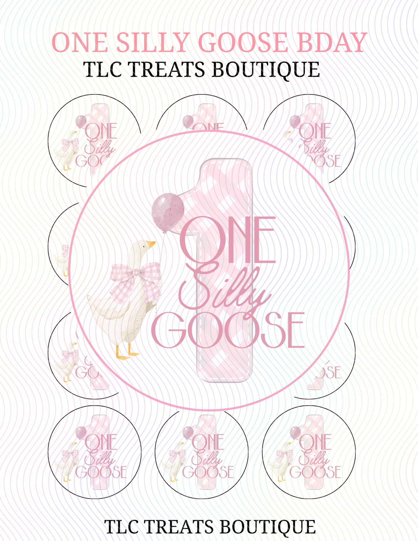 One silly goose Bday