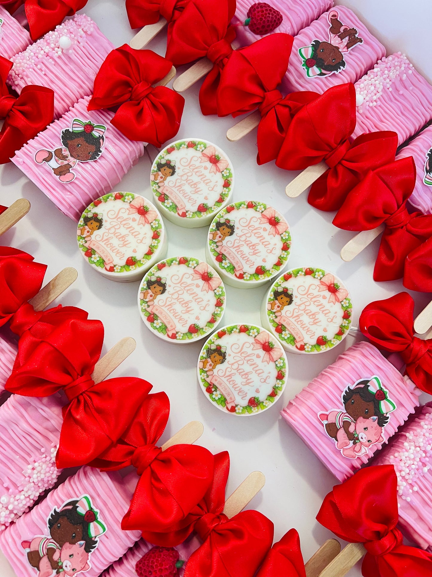 Strawberry Shortcake Baby shower - Custom Edible Images